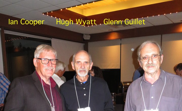 Ian Cooper, Hugh Wyatt, Glenn Guillet